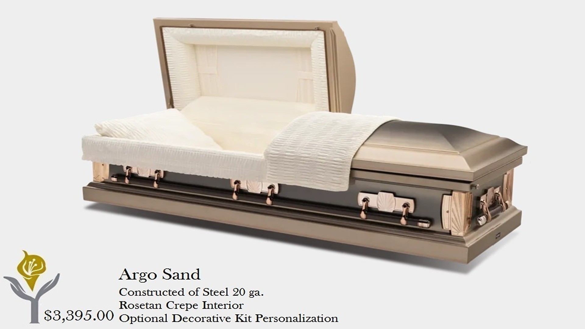 Argo (Gasketed) - 20 Gauge Steel with Crepe Interior